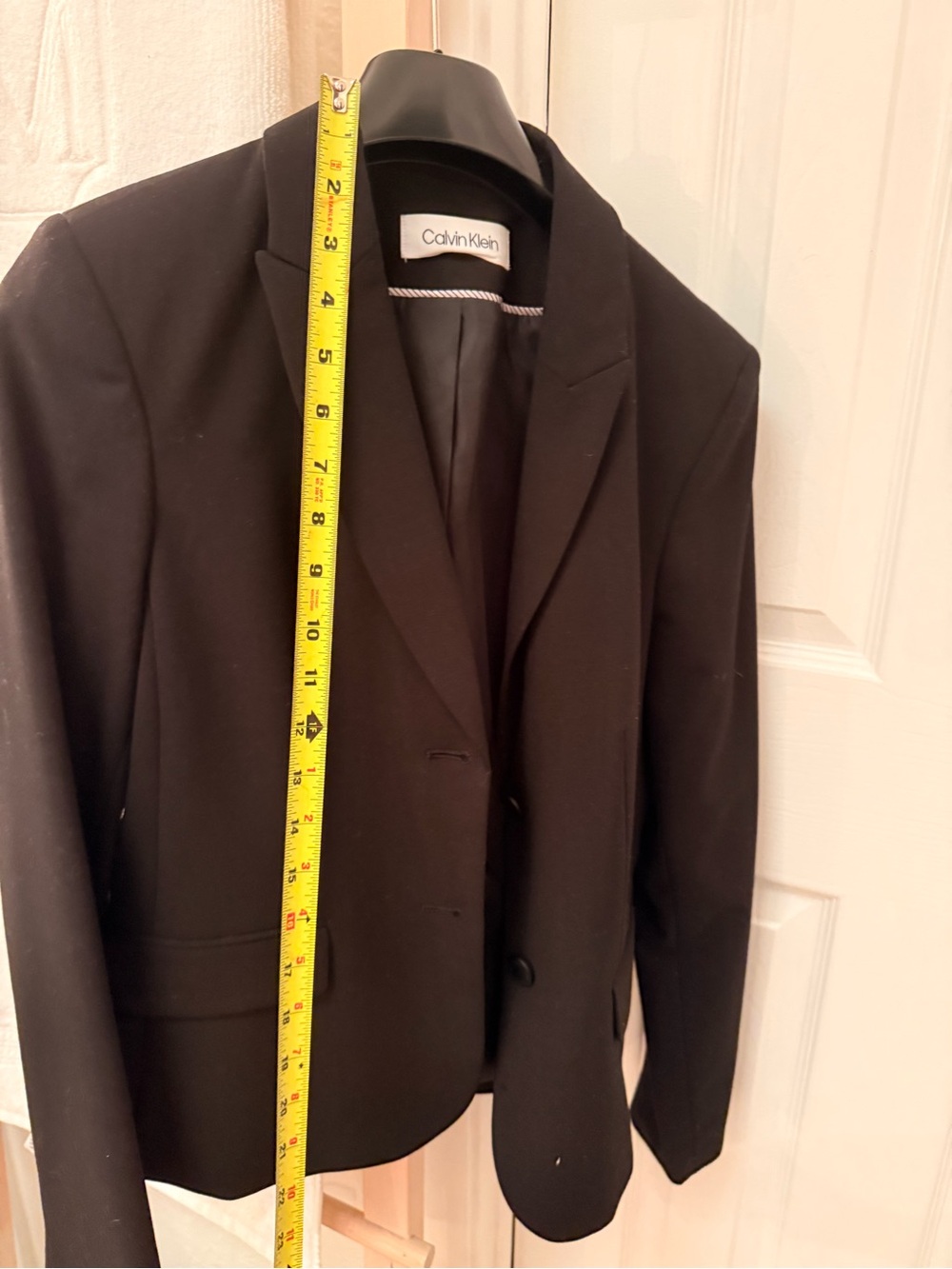 Calvin Klein women’s Black Blazer - Classic Single-Breasted